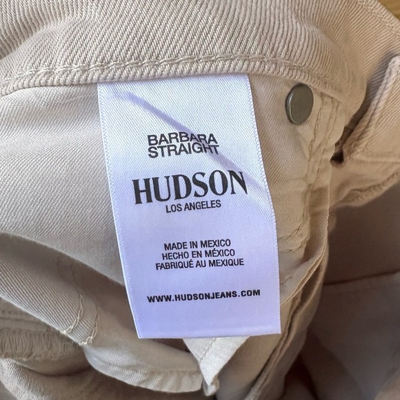 Hudson Jeans Tan Straight Leg Denim - Picture 8 of 9